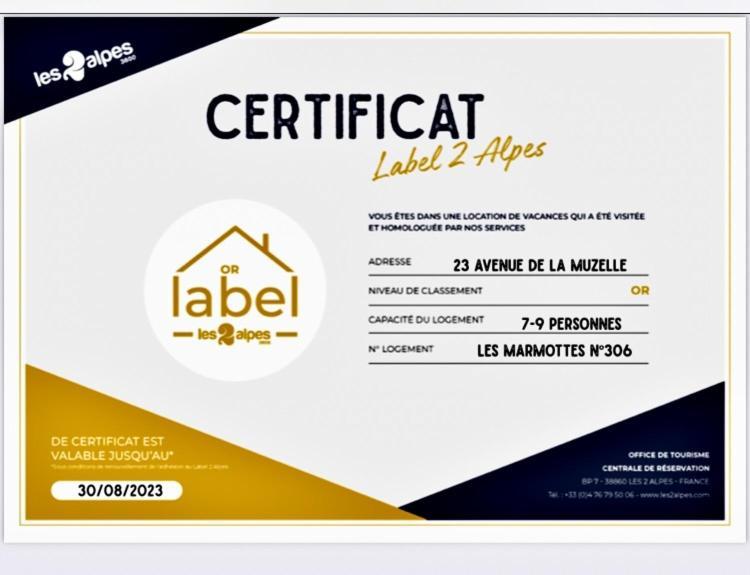 Label Or Appartement Spacieux Proximite Pistes Les Deux Alpes Eksteriør bilde